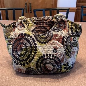 Vera brandy purse in Coco Moss